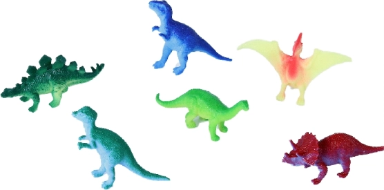 Dinosauři sada 6 ks na blistru