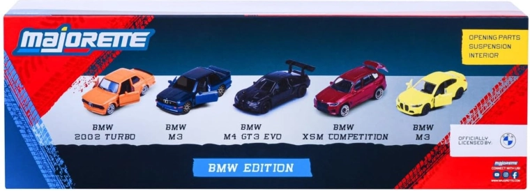 5 licencovaných BMW v jedné dárkové sadě