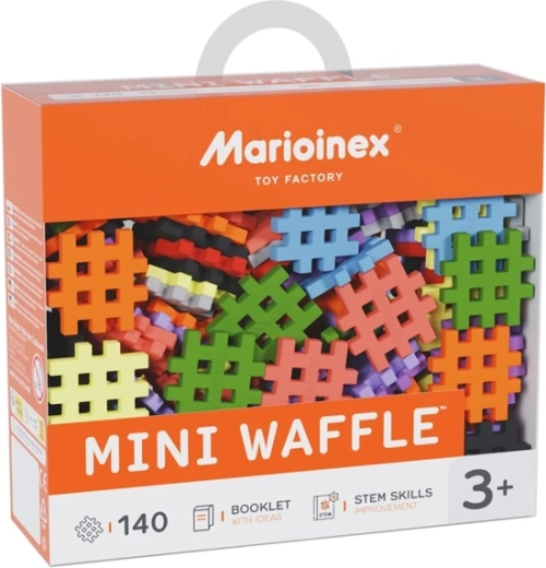 140 mini waffle dílků pro nekonečné kombinace