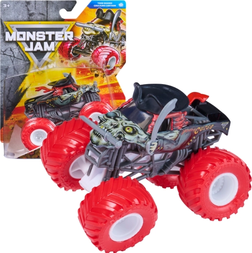 Monster Jam monster truck Pirate's Curse v měřítku 1:64