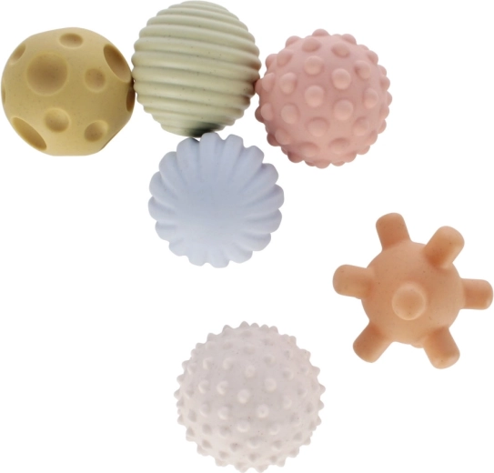 Různé textury pro smyslové objevování