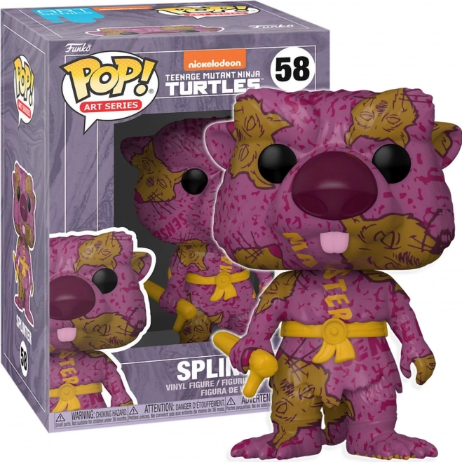Funko pop! art ninja turtles splinter special edition vinyl figurka