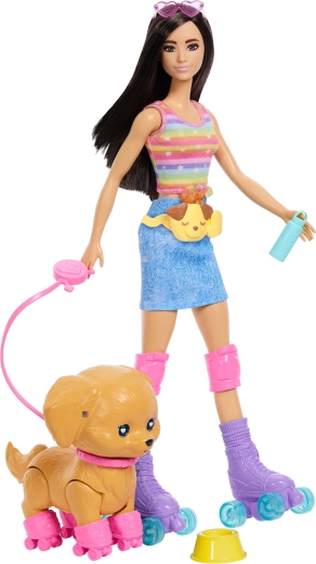 Společná jízda Barbie a pejska