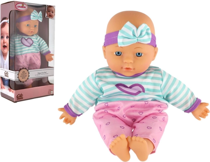 Panenka miminko s měkkým tělem 30 cm v krabici
