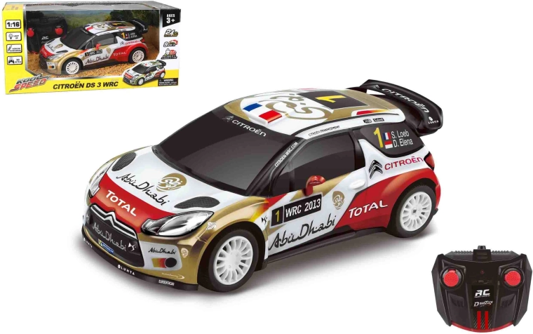 Dálkově ovládané auto Citroën DS 3 WRC 1:16