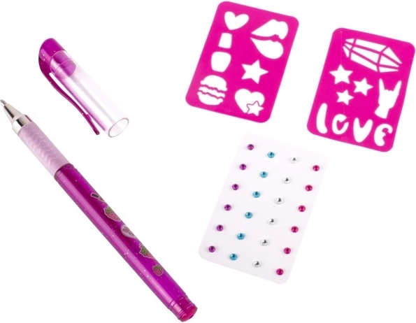 Třpytivé samolepicí kamínky