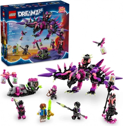 LEGO® DREAMZzz™ 71483 Nikdyčarodějnice a její stvoření z noční můry