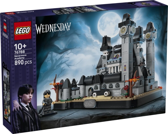 LEGO Wednesday Akademie Nevermore