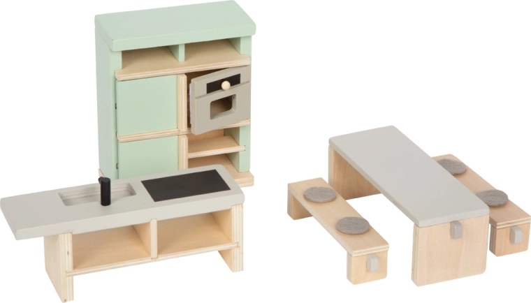 Moderní kuchyně a jídelní kout