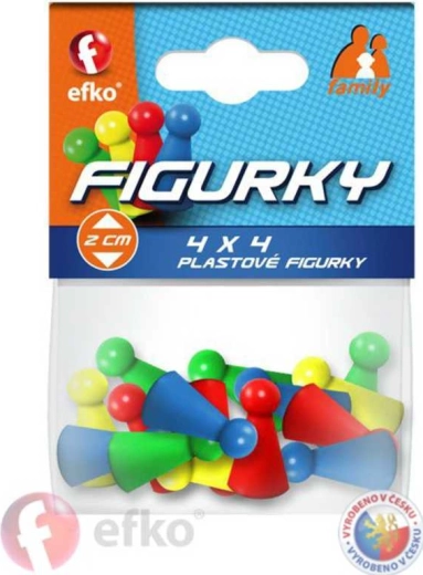 EFKO Family barevné figurky k deskovým hrám (16 ks)