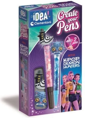 Clementoni Idea Art mini továrna na pera K-pop Demon Hunters Derpy a Sussie