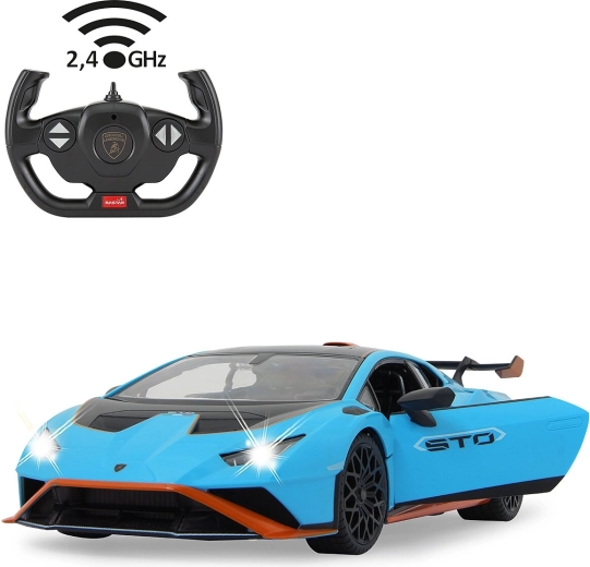 JAMARA Lamborghini Huracán STO na dálkové ovládání 1:14 modré