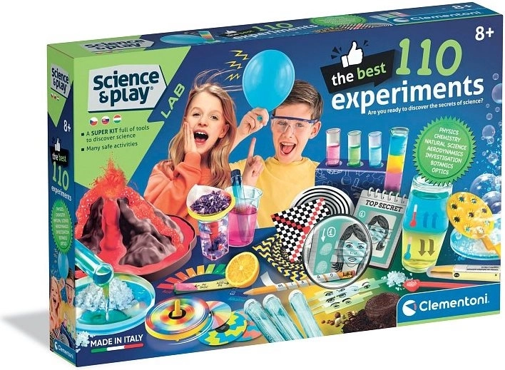Clementoni Science & Play laboratoř – 100 vědeckých experimentů pro děti