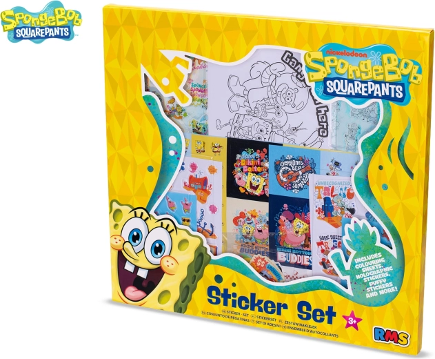 Sada nálepek SpongeBob - 500 ks