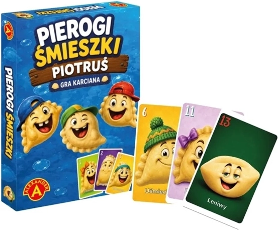 Karetní hra Piotruś pierogi śmieszki