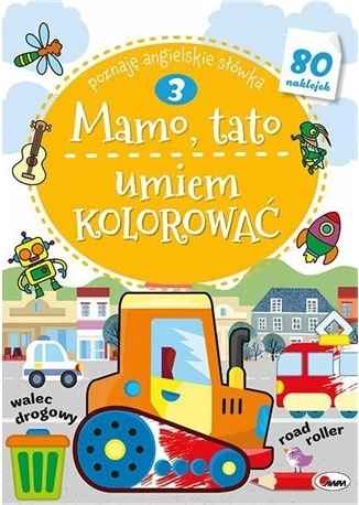 Mamo, tato, umím vybarvovat – vzdělávací omalovánky se samolepkami