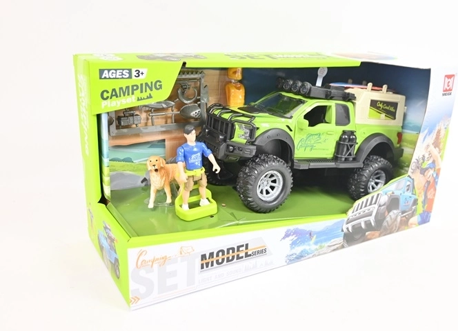 Jeep dětské vozidlo se světelnými a zvukovými efekty (set)