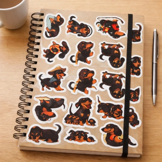 Snadné zdobení zápisníků a plánovačů