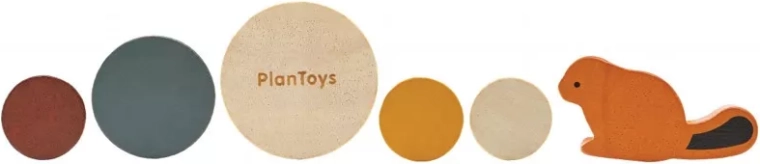 Udržitelná dřevěná hra od PlanToys