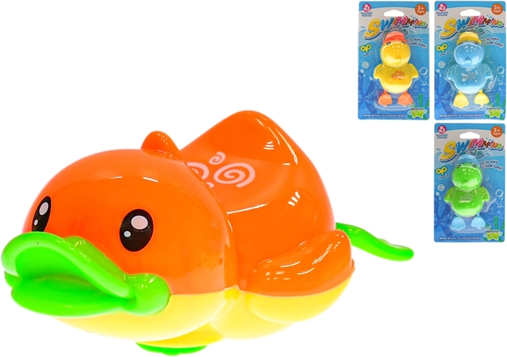 Plovoucí natahovací kačenka do vany 12 cm