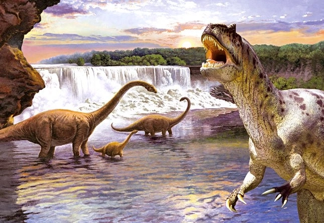 Puzzle 260 dílků Diplodocus