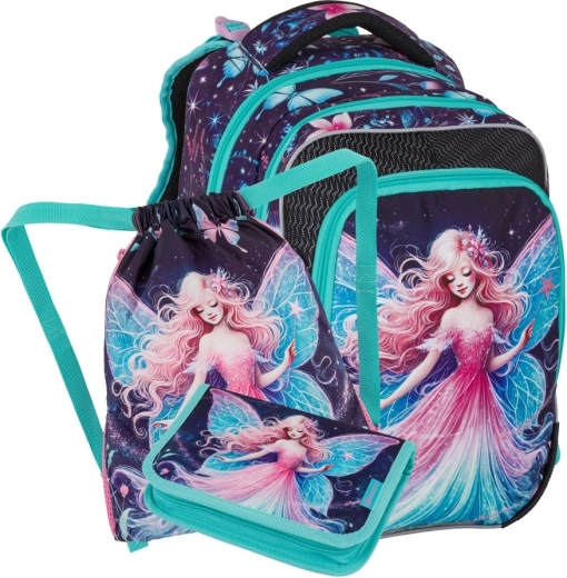 Bagmaster beta školní set pro prvňáčky – víla