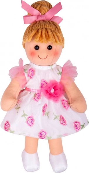 Bigjigs Toys látková panenka Megan 34 cm