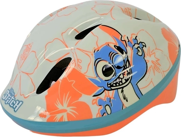 Dětská ochranná helma Disney Stitch na kolo a koloběžku