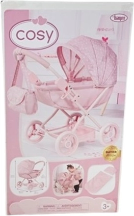 Bayer Design PramCosy růžový kočárek pro panenky