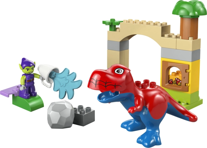 Spidey jako dinosaurus