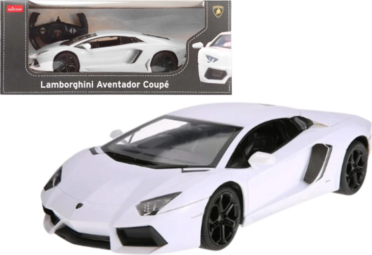 RC auto 1:14 RASTAR LAMBORGHINI Aventador LP700 bílé