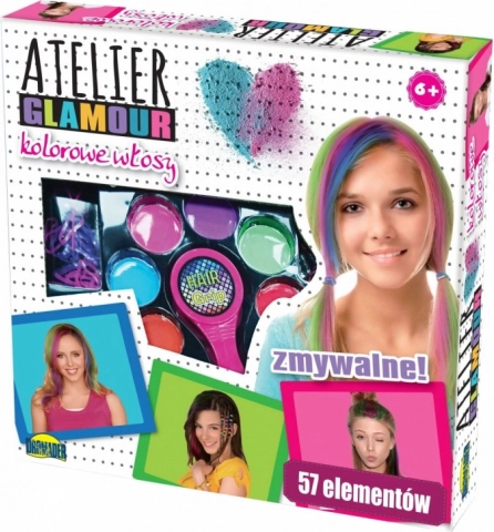 Kosmetická sada Atelier Glamour Barevné vlasy