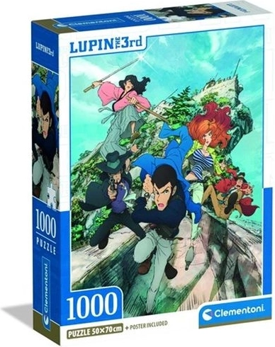 Puzzle Compact Lupin III 1000 dílků
