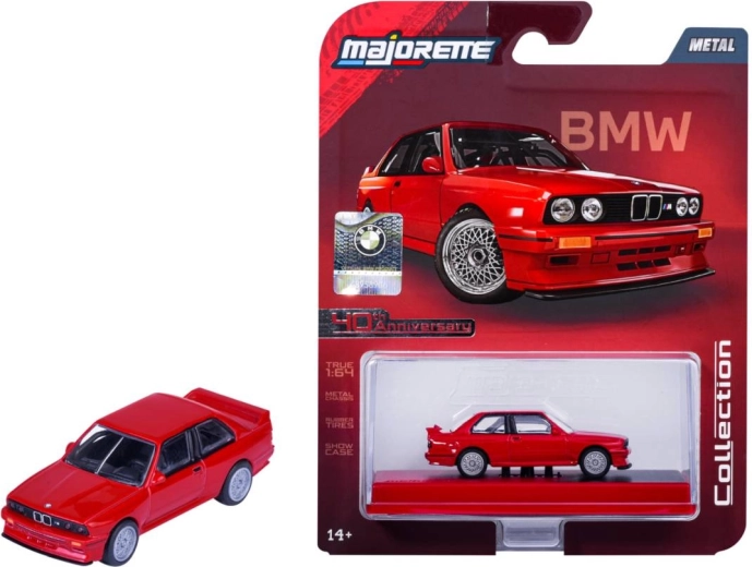 Sběratelský kovový model 1986 BMW M3 v měřítku 1:64
