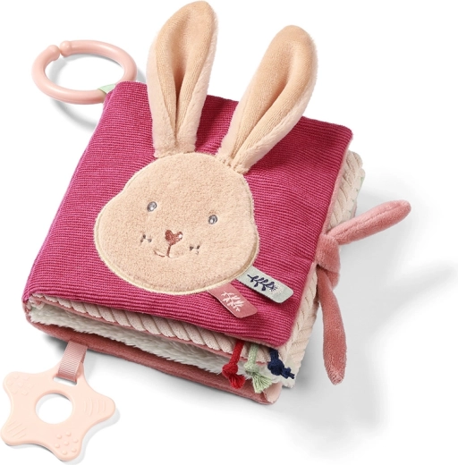 Senzorická látková knížka BABYONO Rabbit Karo, 0m+