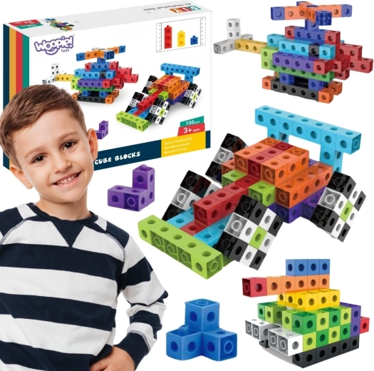 Woopie 3D stavební kostky 150 dílků