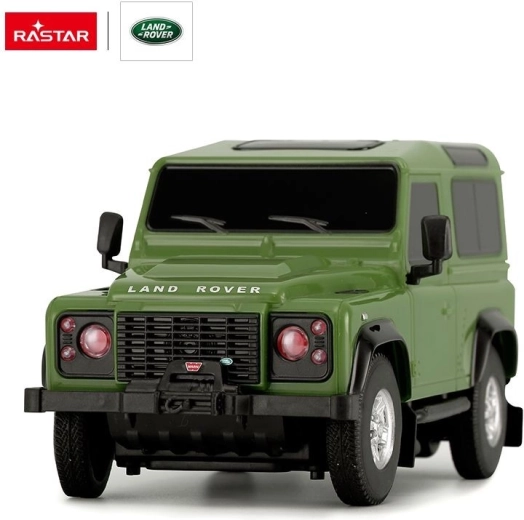 Rastar Land Rover Defender RC auto 1:24 zelené - 1 kus