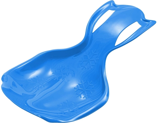 Dětský sáňkovací kluzák baby mix comfort line xl modrý