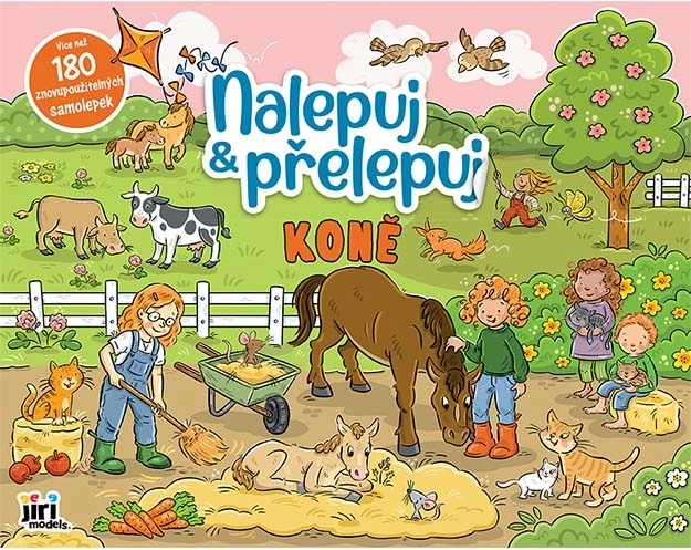 Nalepuj a přelepuj koně