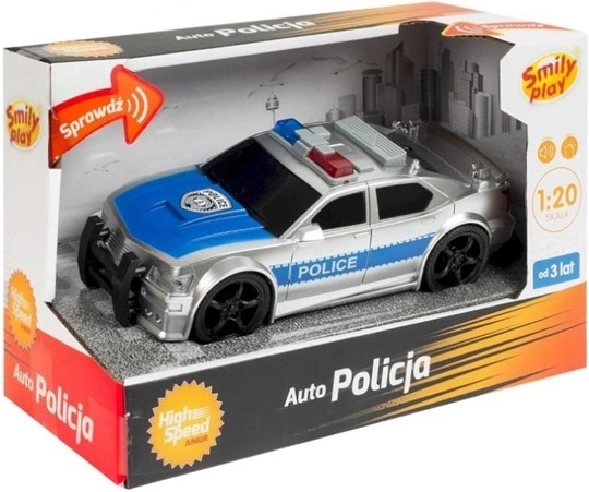 Policejní auto Junior SmilyPlay v měřítku 1:20