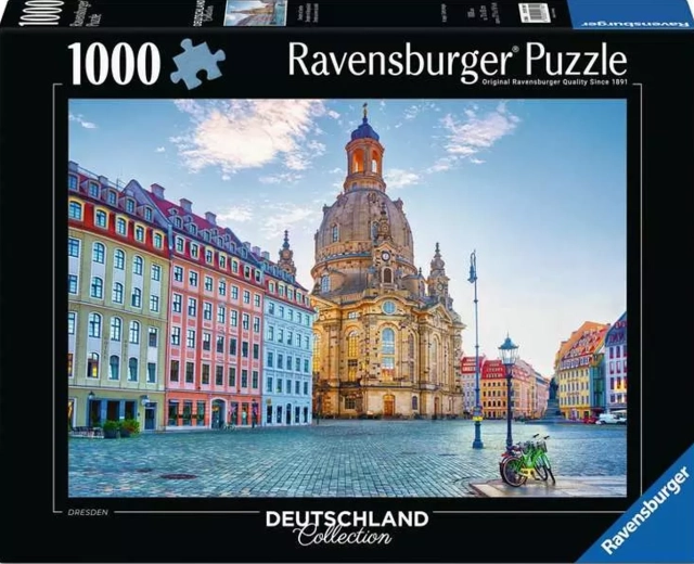 Ravensburger puzzle Deutschland Collection: Drážďany 1000 dílků