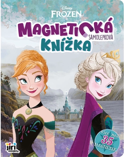 Magnetická samolepková knížka Ledové království - 1 kus