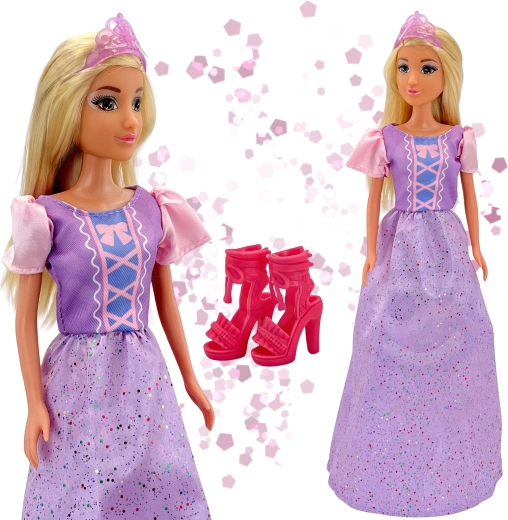 Třpytivé plesové šaty princezny