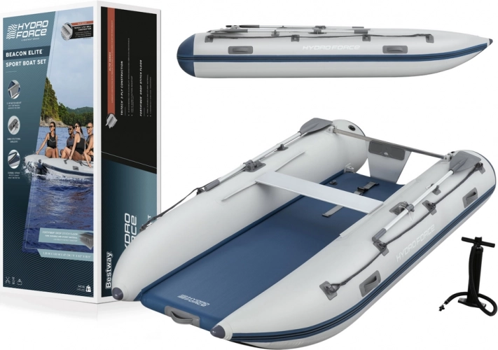 nafukovací člun 335 × 167 × 47 cm BESTWAY HYDRO‑FORCE Elite pro 5 osob