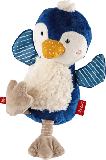 Sigikid první mazlíček tučňák 27 cm (patchwork)