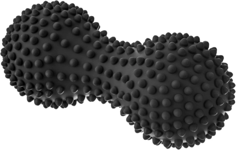 Černý duoball masážní válec