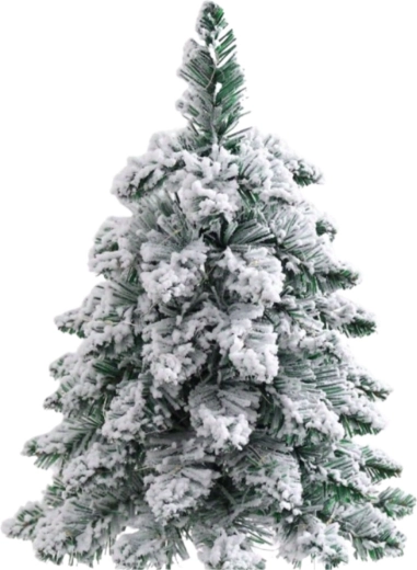 Realisticky zasněžené větve