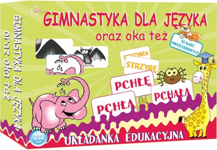 Gimnastyka dla języka – logopedická a paměťová hra pro děti