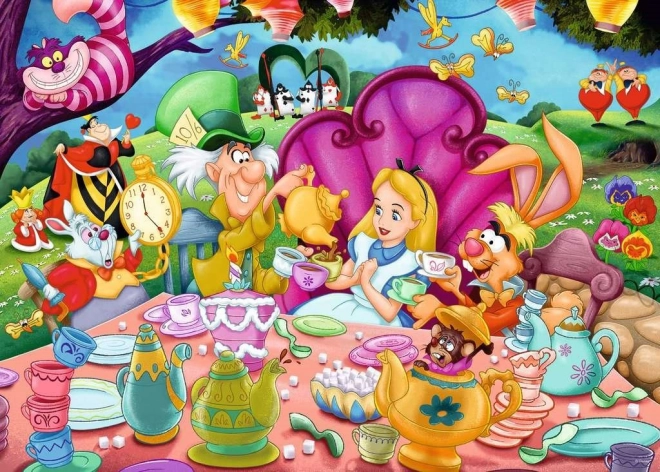 Ravensburger puzzle Alenka v říši divů 1000 dílků – kolekcionářská edice