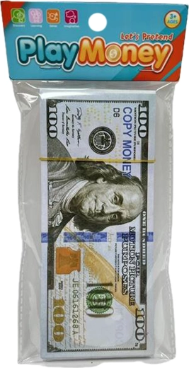 Papírové bankovky na hraní
